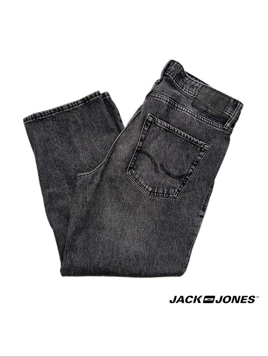 Jack & Jones Other - Jack & Jones JJIEddie JJOriginal Baggy Jeans - Black - 34Wx27L